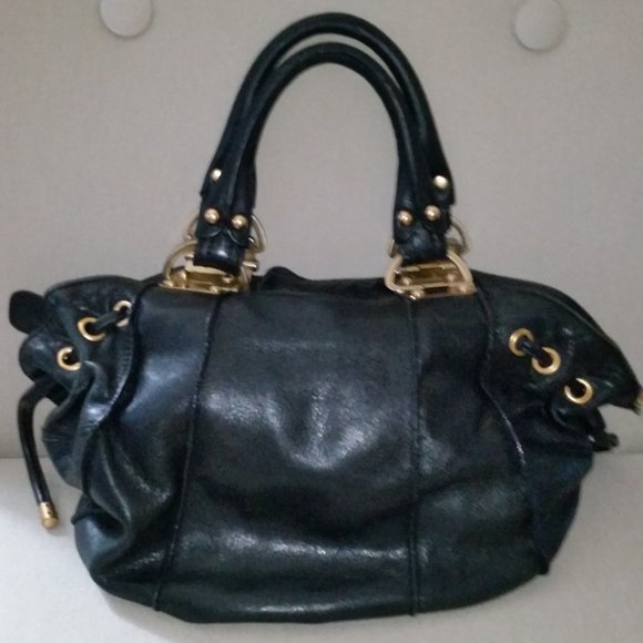 Steven by Steve Madden black leather bag - Picture 1 of 7